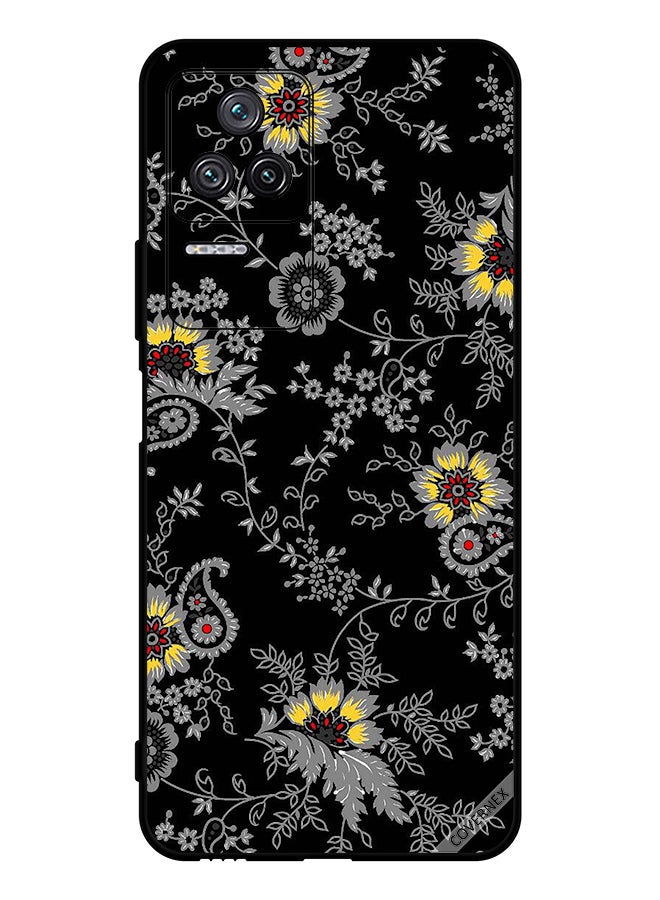 Covernex Protective Case Cover For Xiaomi Redmi K40S Floral Leaves - Image 1