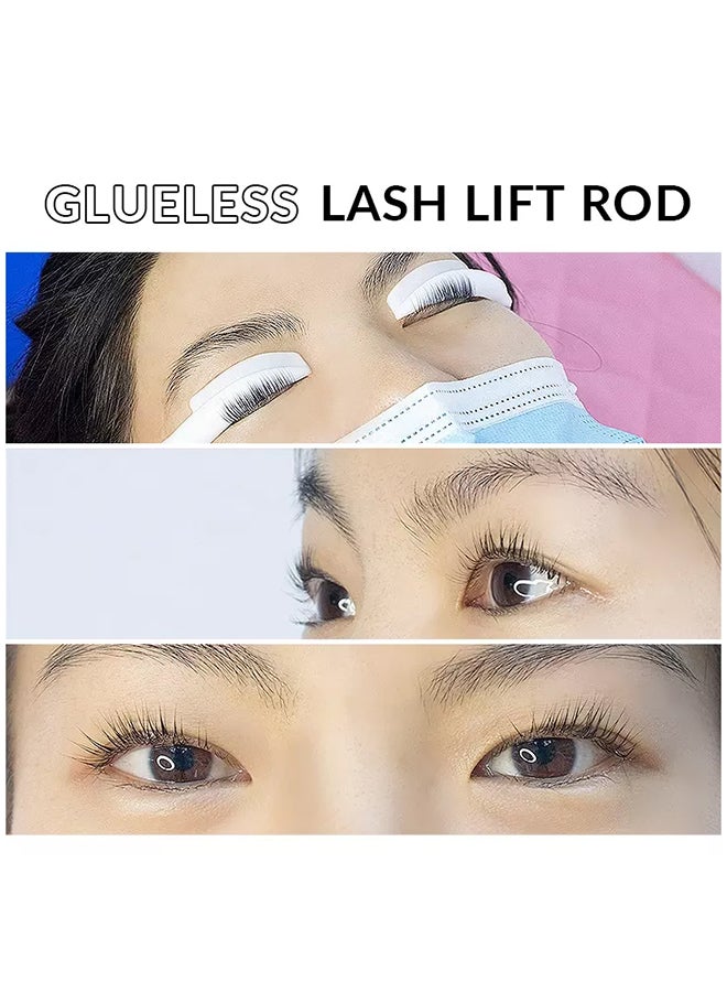 IOLITE 6-Pieces Eyelash Perming Curler Perm Pad Reusable Eyelash Perm Silicone Pads, Lift Rods Makeup Beauty Tool - GJD18 - Image 5