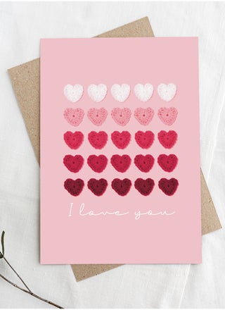 I Love You Greeting Card