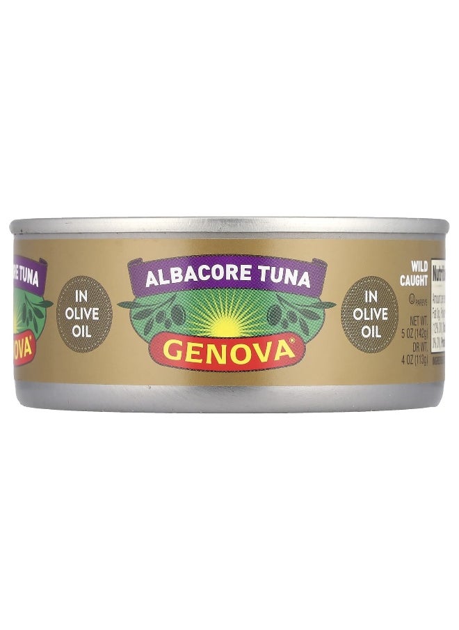 Genova Genova, Albacore Tuna In Olive Oil, 5 oz (142 g)  - Image 1