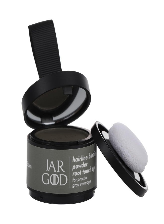 JARGOD Root touch up powder Hairline Powder for root cover up temporary root concealing powder for Women & Men, for instant gray hair cover up (Ash Brown, 0.14 Ounce (Pack of 1)) - Image 3