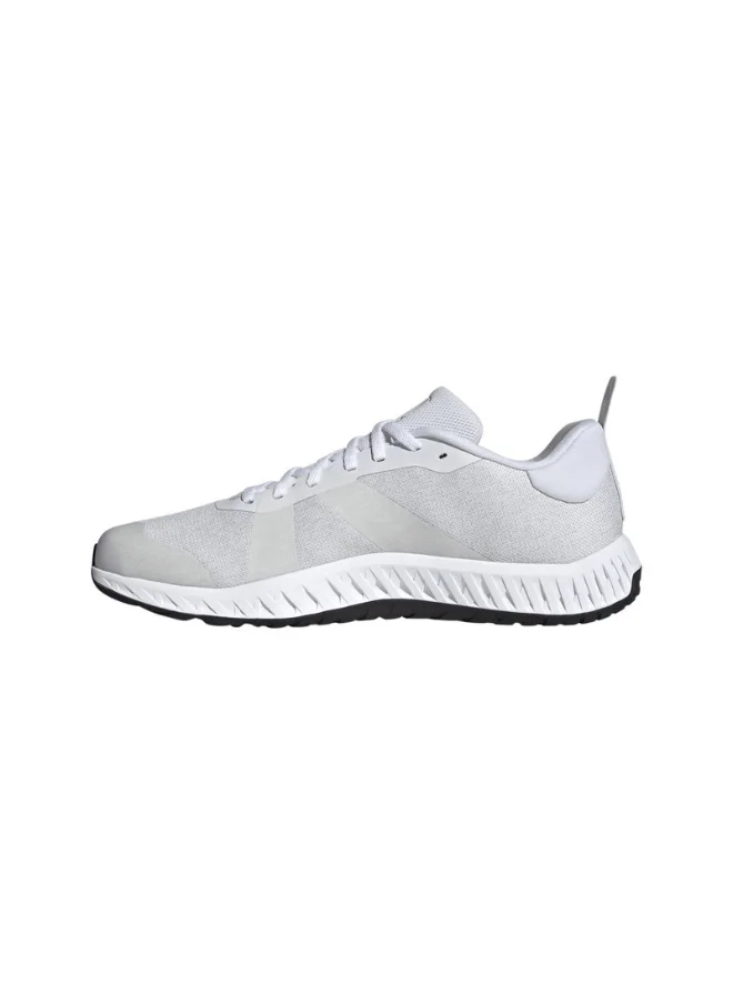 اديداس adidas EVERYSET TRAINER White Training SHOES for Unisex - 3.5