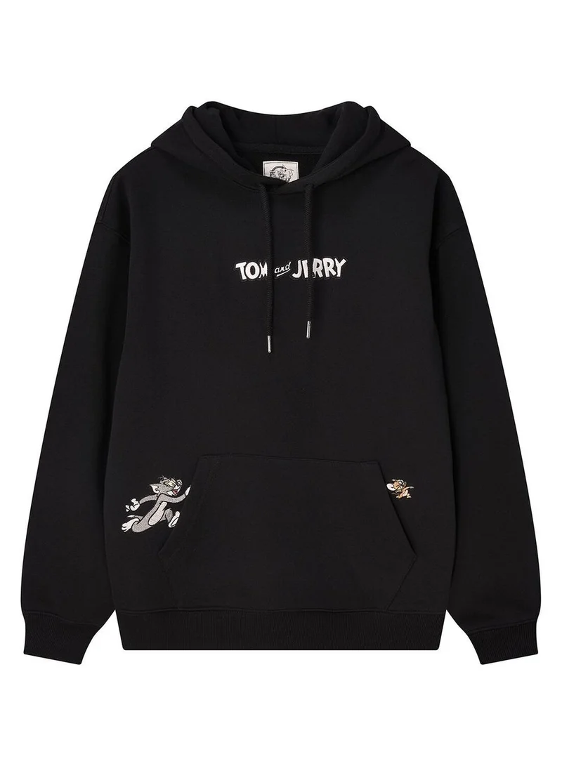 جيوردانو هودي تيري فرنسي رجالي بتصميم توم وجيري بقصة مريحة