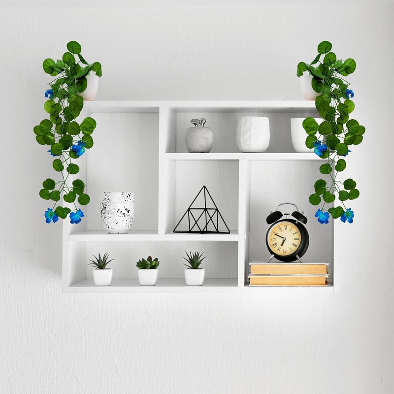 fancymart Artificial Flower Vine Plant Falling with Pot : Pack of 2 (Natural Touch & Feel)| Home Décor with Small Size Pot |Plant Hanging for Home Decor | Office Decor | Size 45 X 17 X 7 CM | 8164 - Image 5