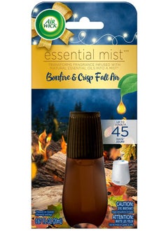 Air Wick Essential Mist Essential Oil Diffuser Refill Bonfire & Crisp Fall Air Limited Edition Air Freshener & Fragrance Mist 0.67 Fl Oz  - Image 1