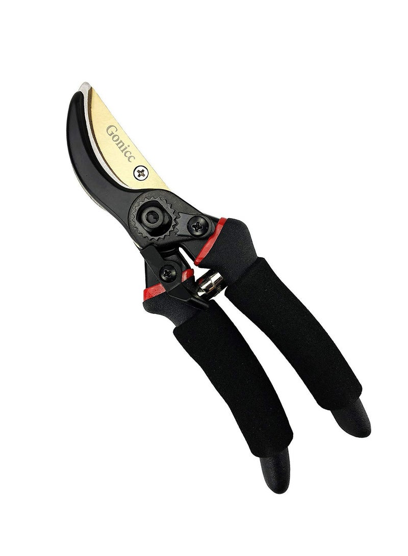 Generic Professional Premium Titanium Bypass Pruning Shears, Heavy Duty Hand Pruners Clippers, Gardening Tools  - Image 1