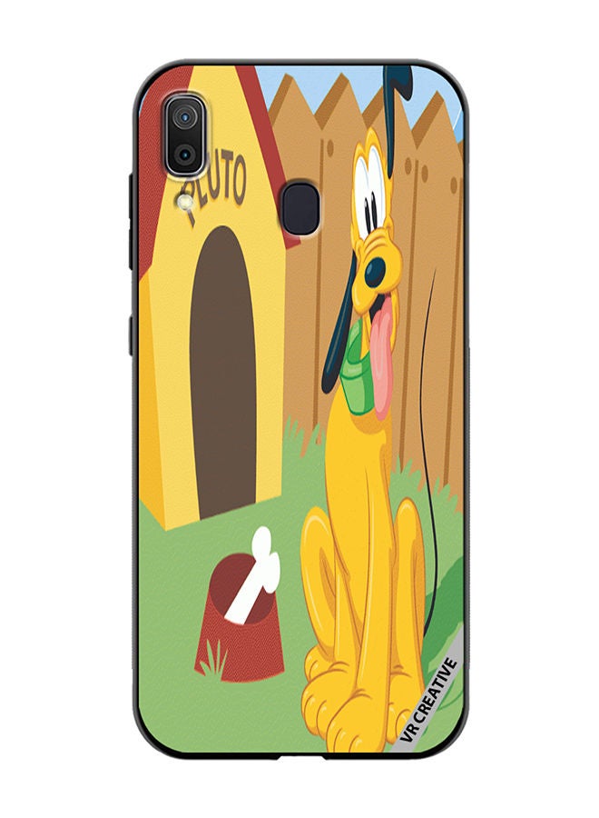 VR CREATIVE Protective Case Cover For Samsung Galaxy A30 Shed Pluto  Design Multicolour - Image 1
