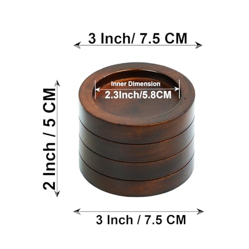 Lakdi Baaz Lakdibaaz | Wooden Furniture Risers Bed Riser Table Base Fridge & Cupboard Stand Machines & Almirah Rack Risers 02-2 inch - Image 2