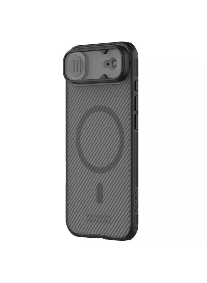 Nillkin CamShield Pro Magnetic cover case Clear version for Apple iPhone Air (iPhone 17 Air 6.6) (2025) - Transparent Black - Image 4
