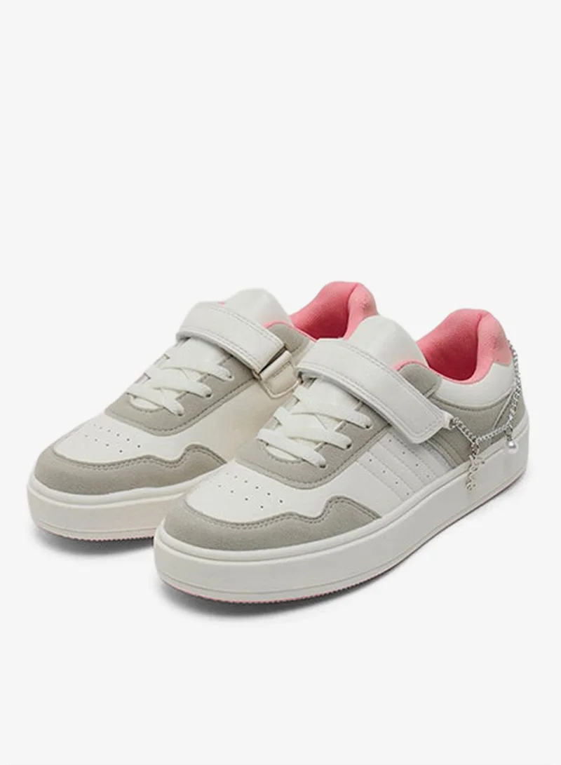 R&B Color Block Velcro Sneakers