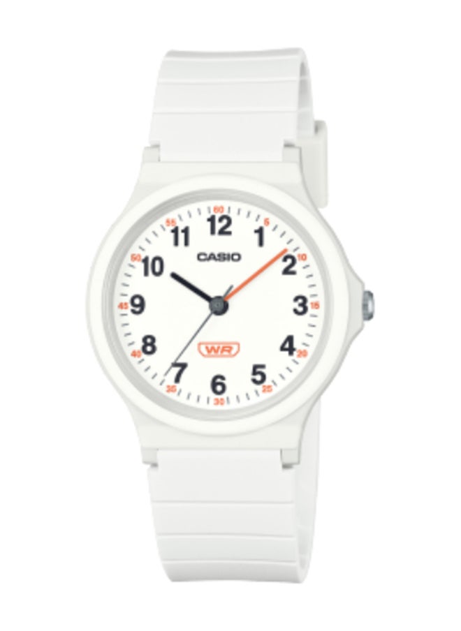 CASIO Analog Resin Band Round  Shape  Wrist Watch LQ-24B-7BDF 