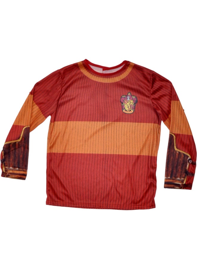 Ciao Harry Potter Quidditch Costume for Kids 10-12 y | Licensed Hogwarts Fancy Dress Outfit | Includes Cape & Printed Shirt - Image 3