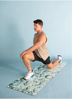 BRIGHTLY LABS Yoga Mat Non Slip, Eco Friendly Pro Exercise Mat 5MM, Extra Wide and Extra Long, Ideal for All Types of Yoga, Pilates, Floor Workouts Best Gift Choice  - Image 5