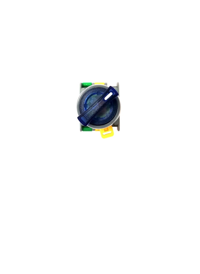 Generic Illuminated Selector Switch Blue 2 Position IP65 GSL22-2  - Image 3
