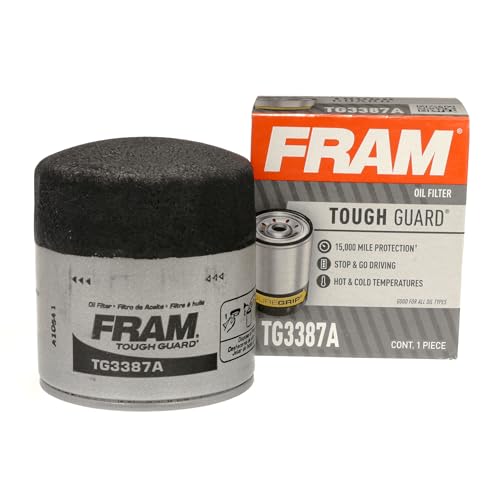 FRAM Tough Guard Replacement Oil Filter TG30, Designed for Interval Full-Flow Changes Lasting Up to 15K Miles - Image 1