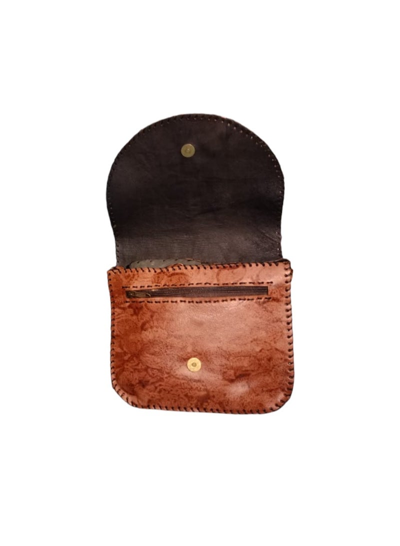 Sheer Fashionable Leather Crossbody Bag  - Image 2