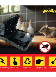 Goodbye Mouse Trap (ABS) - Reliable and Humane Rodent Control Solution  - Image 4