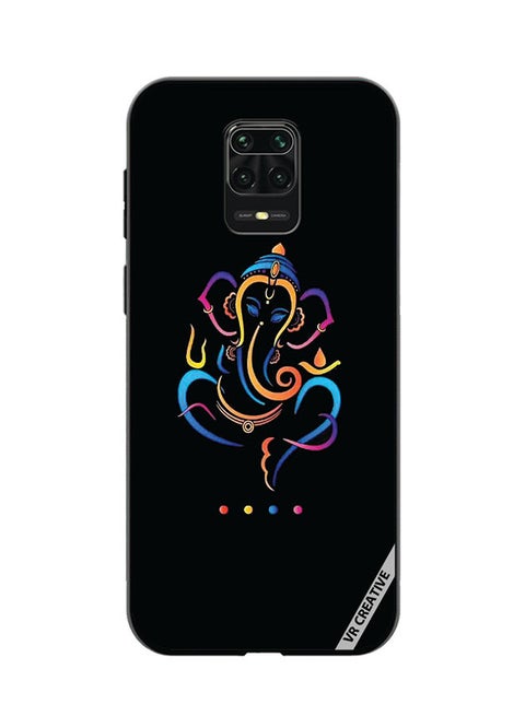 Protective Case Cover For Xiaomi Mi Note 10 Lite 5G Ganesh Ji Design Multicolour