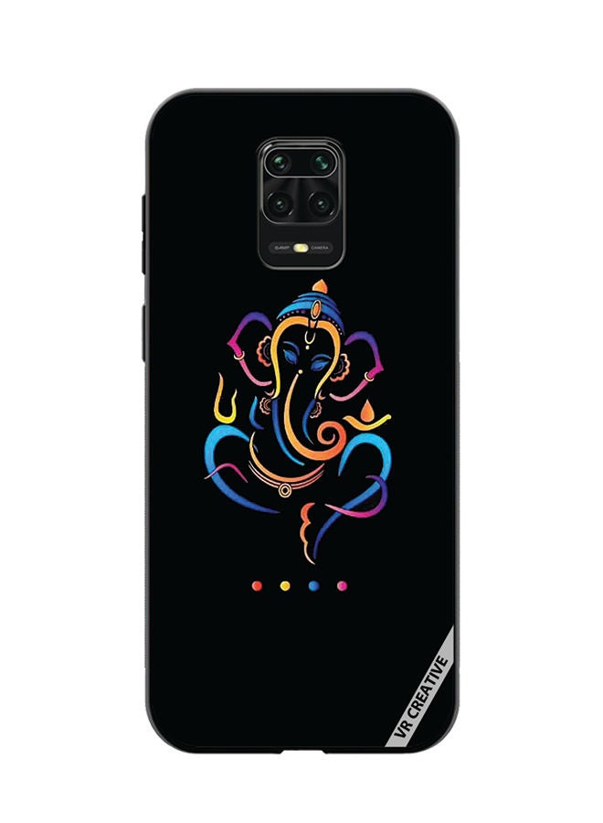 Protective Case Cover For Xiaomi Mi Note 10 Lite 5G Ganesh Ji Design Multicolour