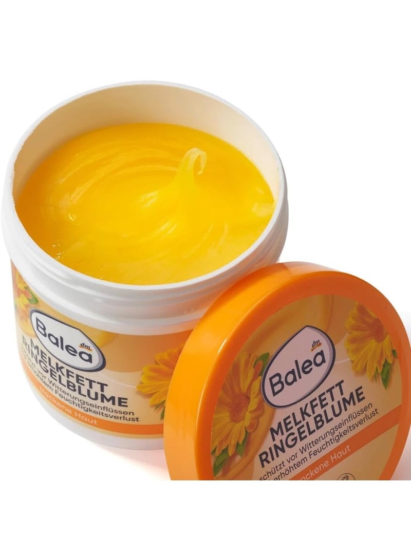 balea باليه ميلكفيت دهن الحلب - جل-كريم كاليندولا - يحمي البشرة من الأضرار البيئية / الضغط الناتج عن البرد، الرياح، المطر، إلخ - 250 مل (لم يتم اختباره على الحيوانات) - Image 2