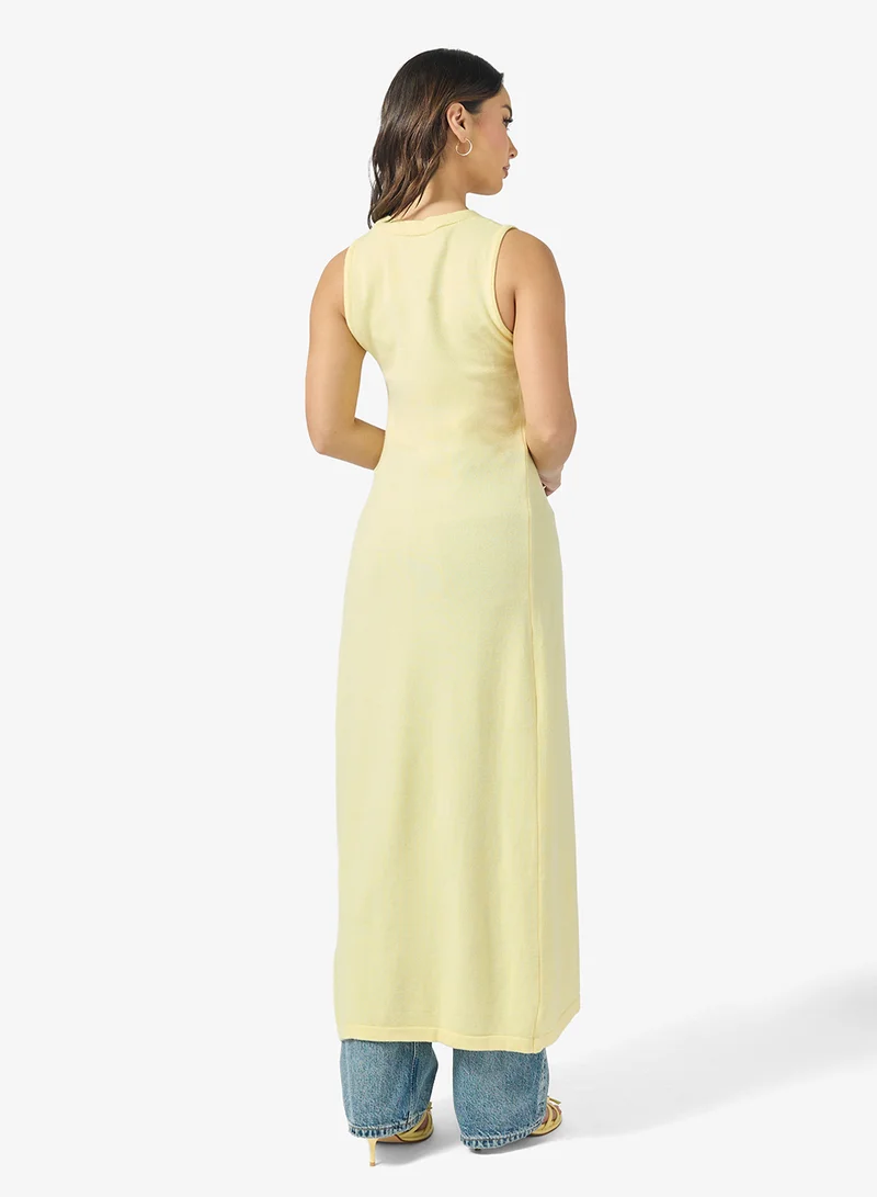 Ginger Button Down Maxi Cardigan