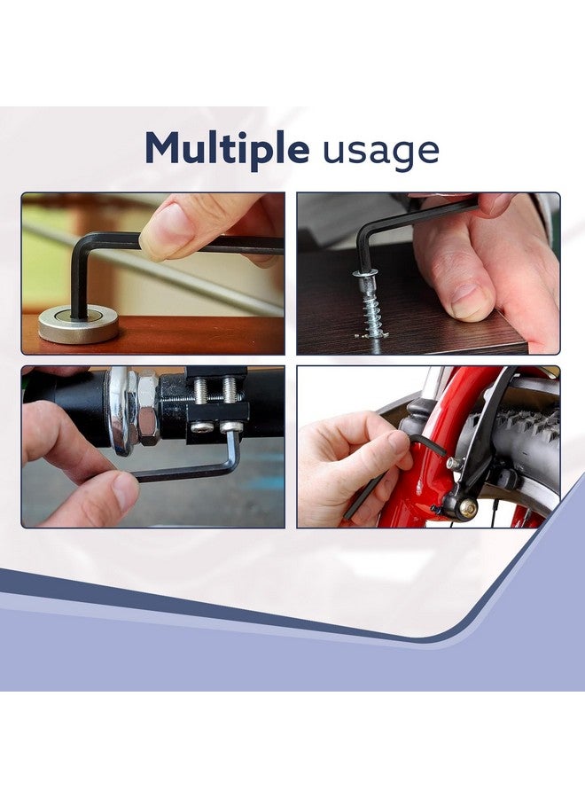 AGARO 9pcs Hex Allen Key Set, Heat treated, Ideal for Repair & Maintenance for Home & DIY Use. - Image 5