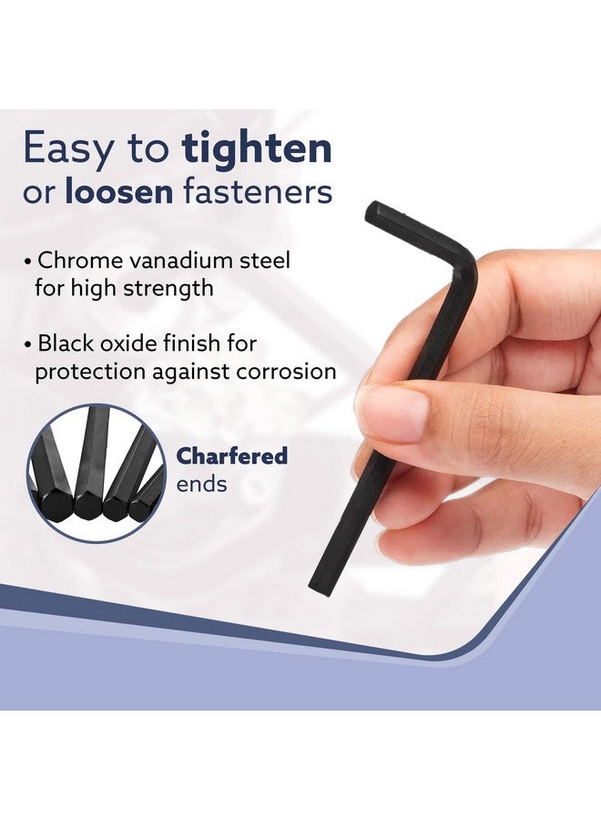 AGARO 9pcs Hex Allen Key Set, Heat treated, Ideal for Repair & Maintenance for Home & DIY Use. - Image 4