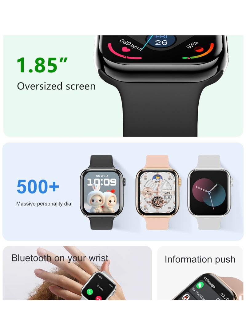 General Smartwatch for Android iPhone [49mm], Bluetooth Calling, 120+ Sports Modes Fitness Tracker, Heart Rate/Health/Sleep Monitor, Steps Calorie Counter, Waterproof Smartwatch, Unisex  - Image 4