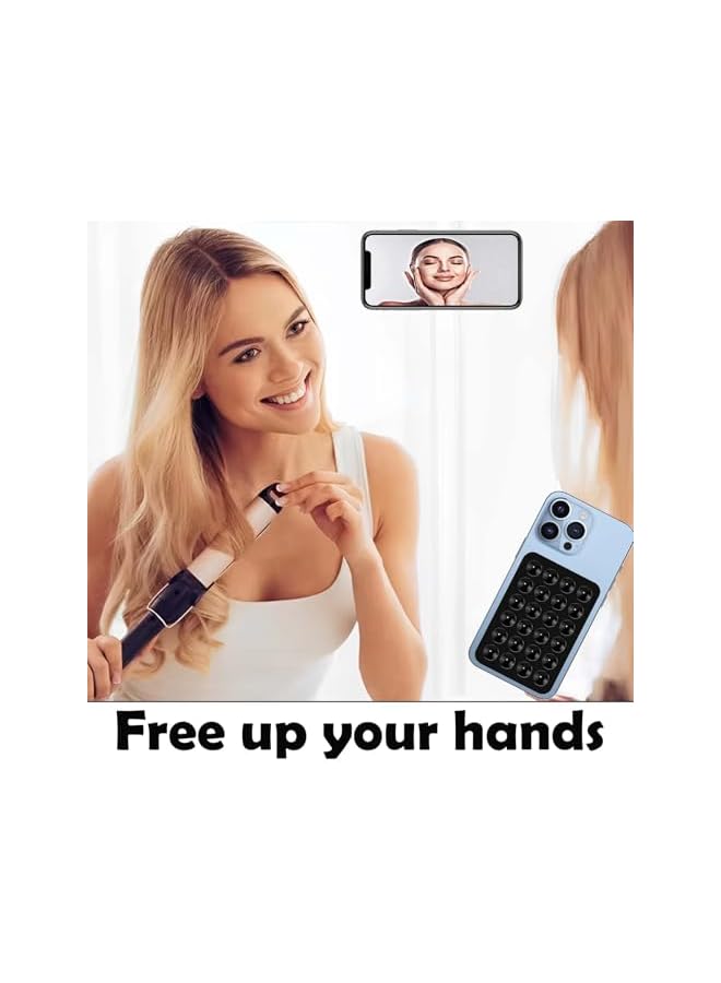 Green Tiger حامل هاتف شفط 10 قطع، ملحقات هاتف سيليكون، حامل موبايل أوكتوبادي للسيارة، قبضة هاتف لصور سيلفي بدون استخدام اليدين، فيديوهات صالة الألعاب الرياضية، السفر ودروس المكياج - Image 4