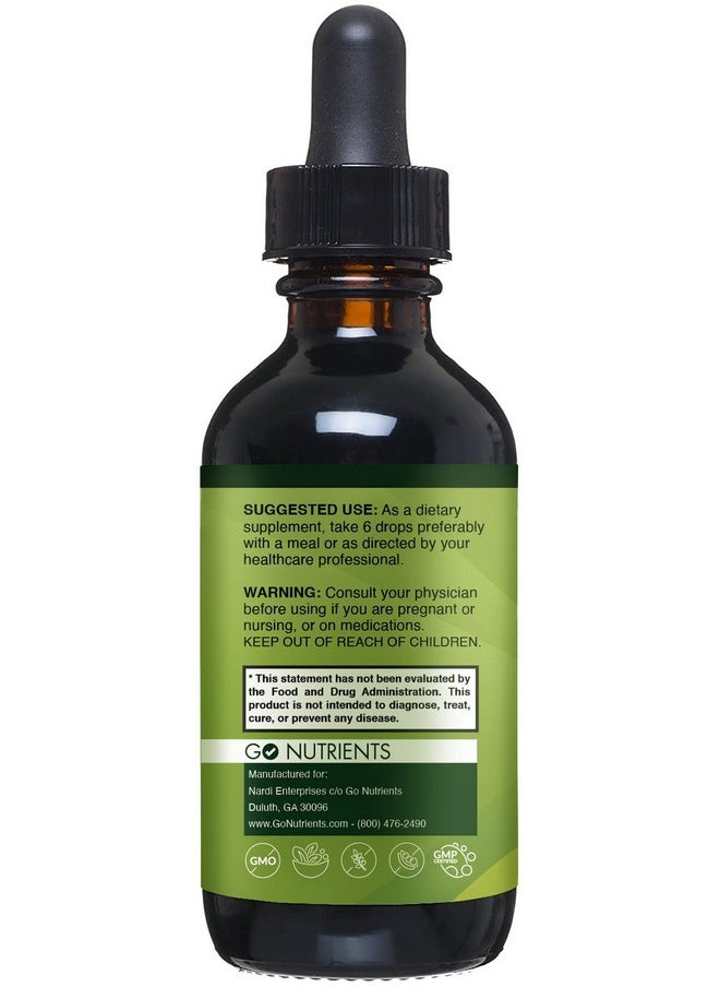 Go Nutrients - Selenium 200 Mcg Supplement Yeastfree Liquid Drops Selenium Drops Herbal Supplements With Trace Mineral Selenium And Purified Water Selenium Liquid 1.0 Oz Bottle - Image 1