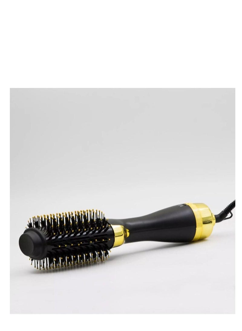 ون ستيب 2-In-1 Hot Air Brush Black/GOLD - Image 2