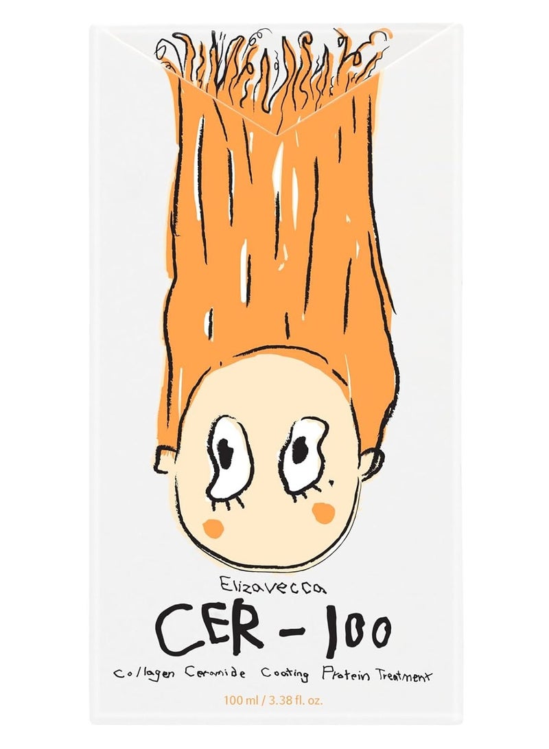 Elizavecca CER-100 Collagen Coating Hair Protein Treatment (100ml) - Image 2