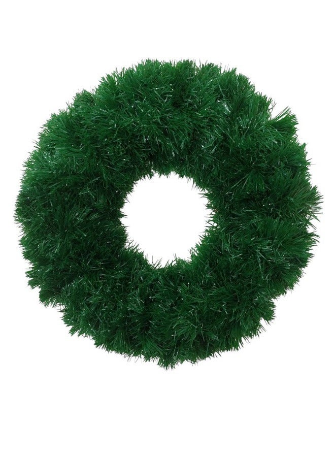 Beautiful Artificial Green Wreath Elegant 40cm  - Corona   Wreath for Front Door & Wall - Image 1