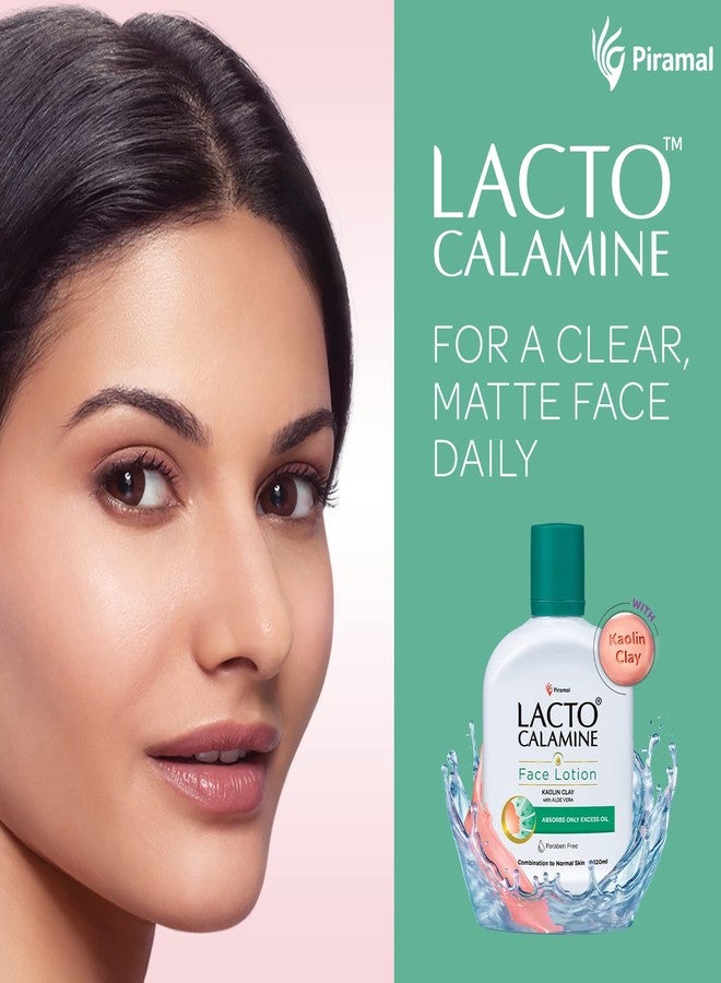 Lacto Calamine Face Lotion for Oil Balance - Combination to Normal Skin - 120 ml & Lacto Calamine Aloe Vera Gel with 99% Pure Natural Aloe Vera, Vitamin E and Glycerin - 150 g - Pack of 1 - Image 3