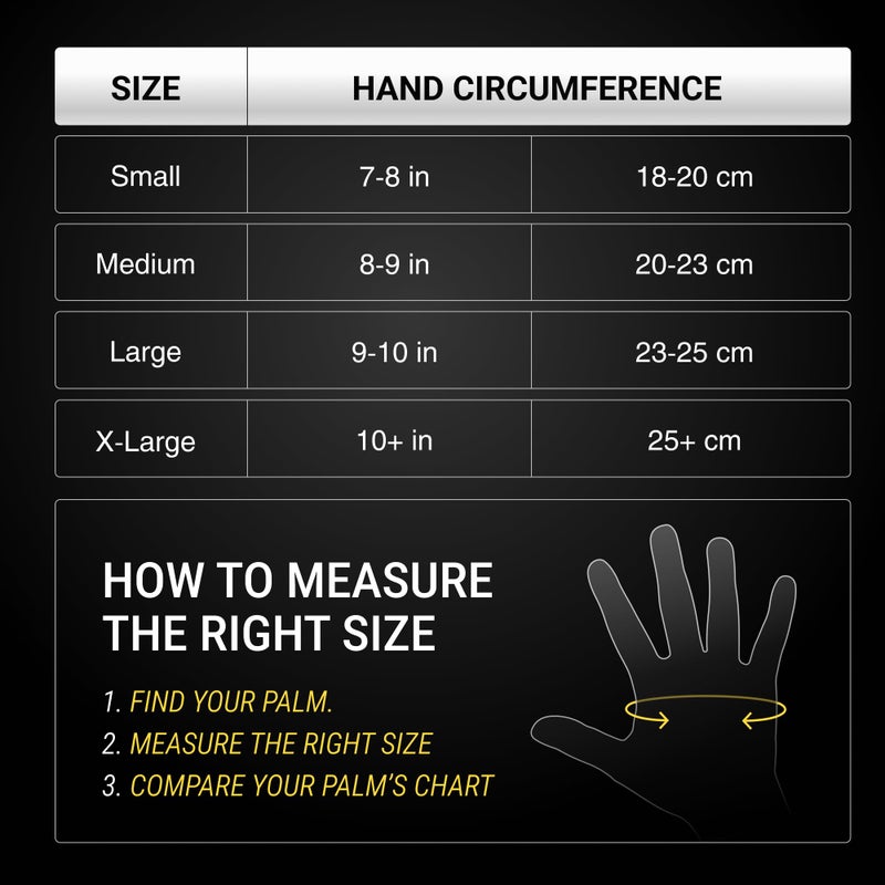 FIGHTECH Workout Gloves for Men and Women | Fingerless Weight Lifting Gym Gloves (Large, Black/Gray) - Image 5