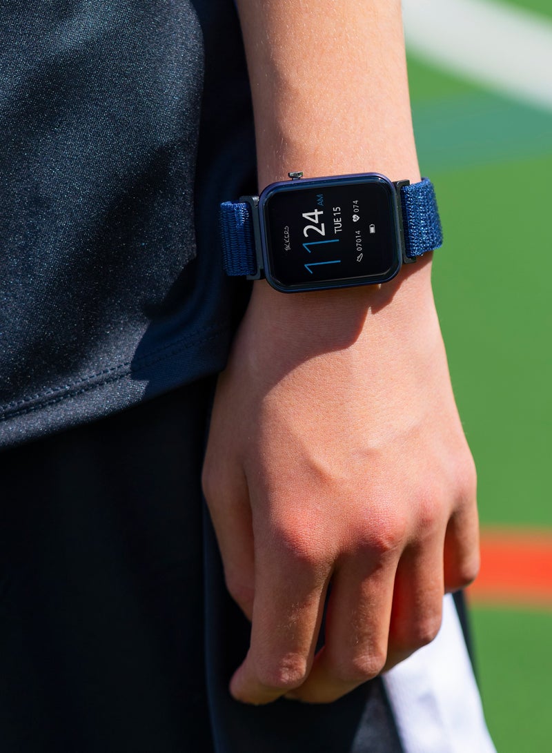 تيكرز ساعة ذكية تيكرز سلسلة  بحزام نايلون أزرق - Image 2