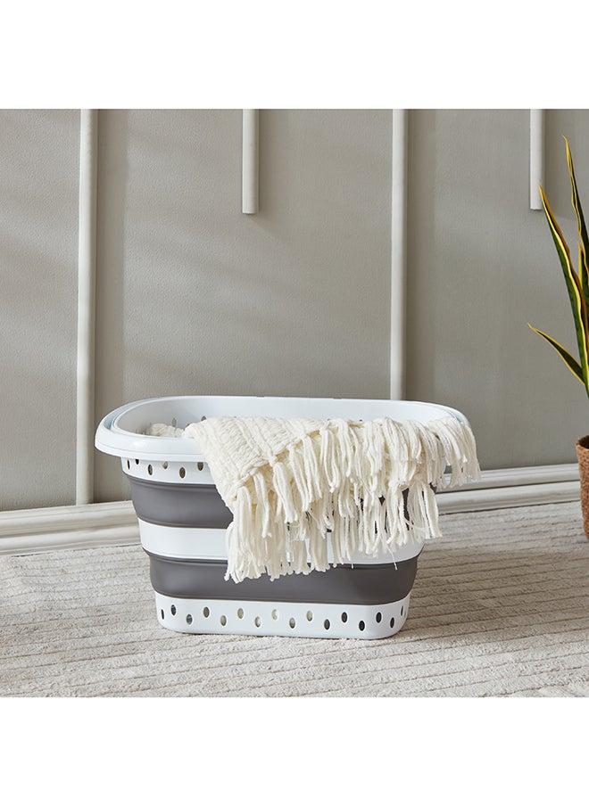 Home Box - Collapsible Space Saving Laundry Basket with Handles 32 L - Image 1