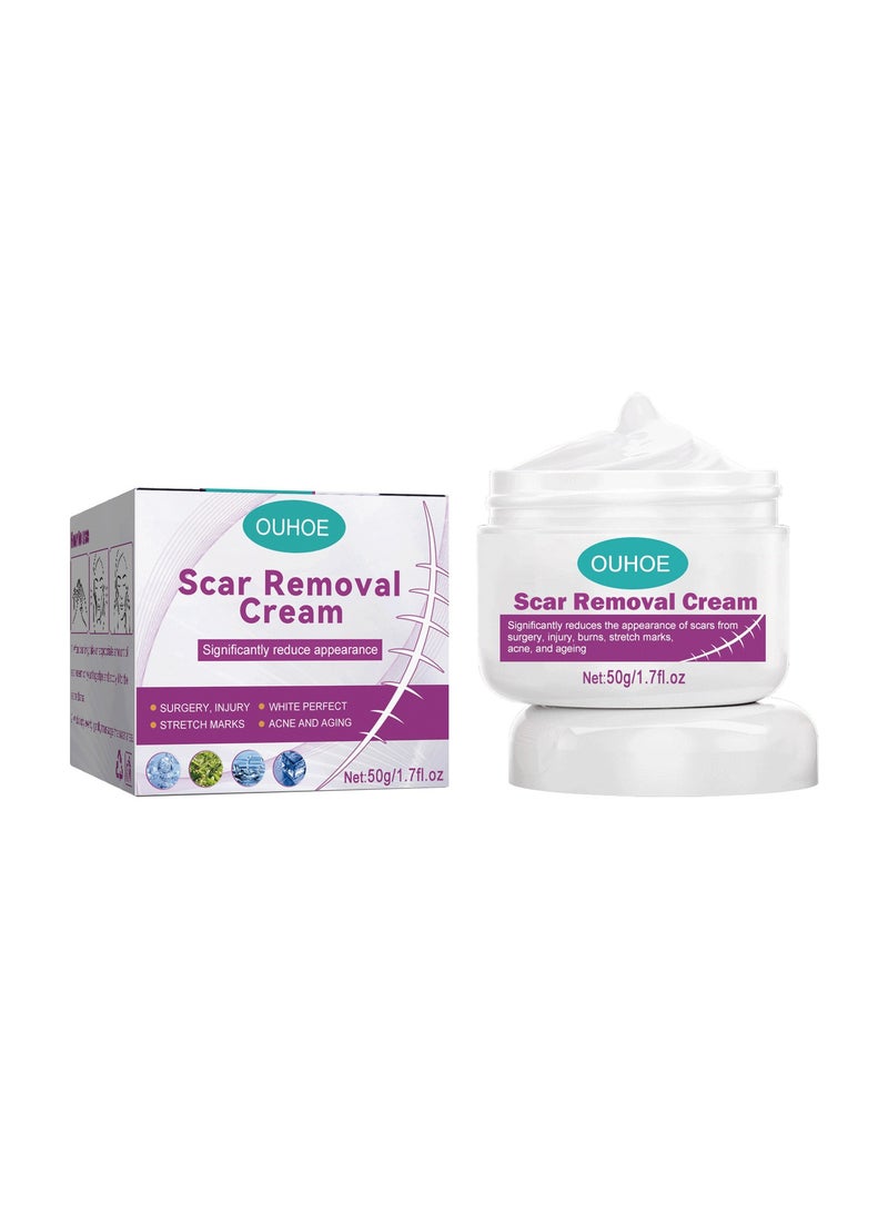 OUHOE - Scar Repair Cream Fades Surgical Scars Smoothes Skin Repairs Wounds and Skin - Image 1