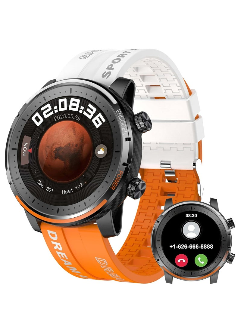 RollsTimi  Smart Watch for Women Men,Fitness Tracker with Bluetooth Smartwatch for Android IOS,Activity Tracker with Heart Rate Blood Pressure Pedometer Sports Watch - Image 1