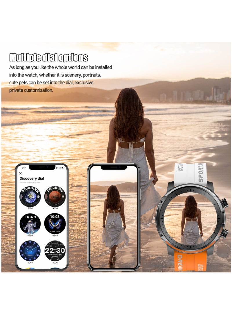 RollsTimi  Smart Watch for Women Men,Fitness Tracker with Bluetooth Smartwatch for Android IOS,Activity Tracker with Heart Rate Blood Pressure Pedometer Sports Watch - Image 4