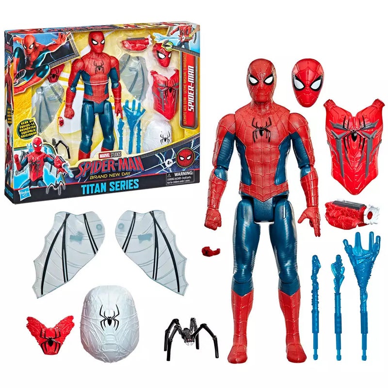 Marvel Spider-Man Brand New Day Titan Series Spider-Man Ultimate Web Gear Action Figure - Image 2