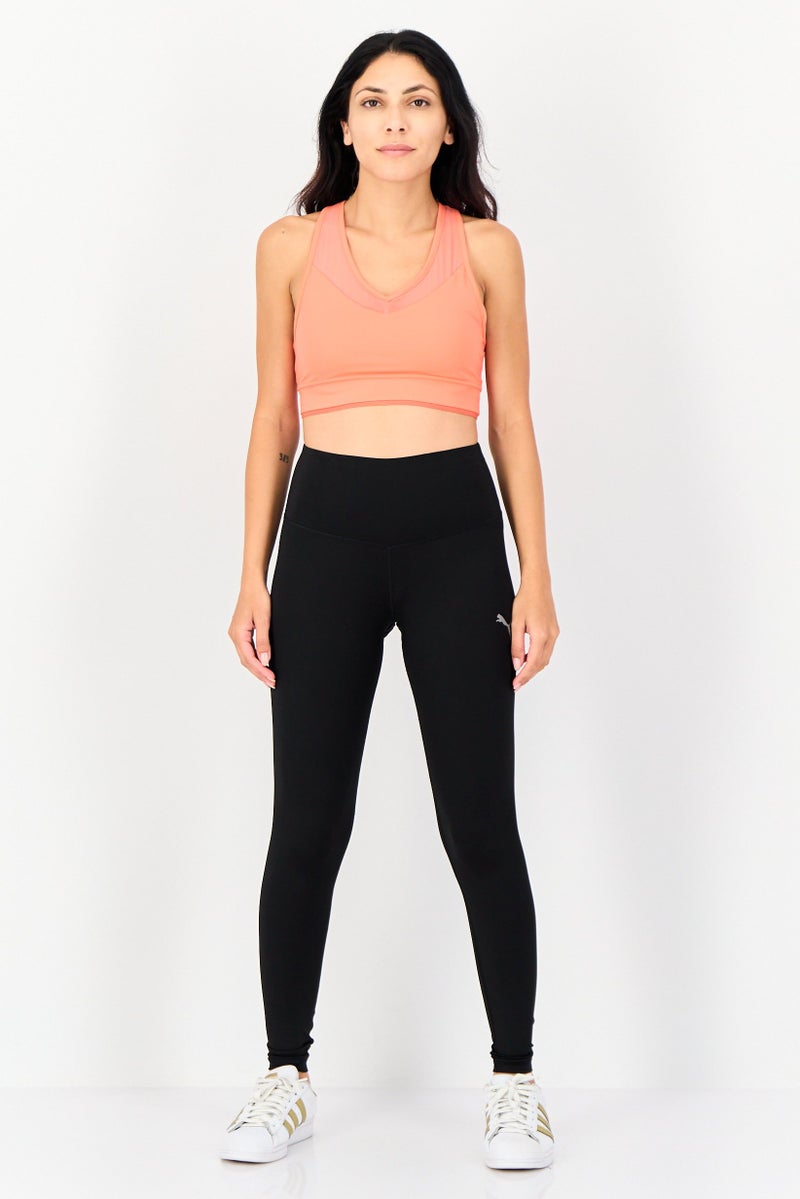 PUMA سراويل رياضية نسائية بشعار العلامة التجارية، سوداء - Image 4