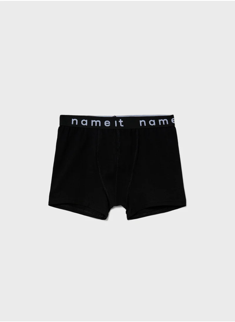 نيم ات Kids 3 Pack Logo Band Briefs