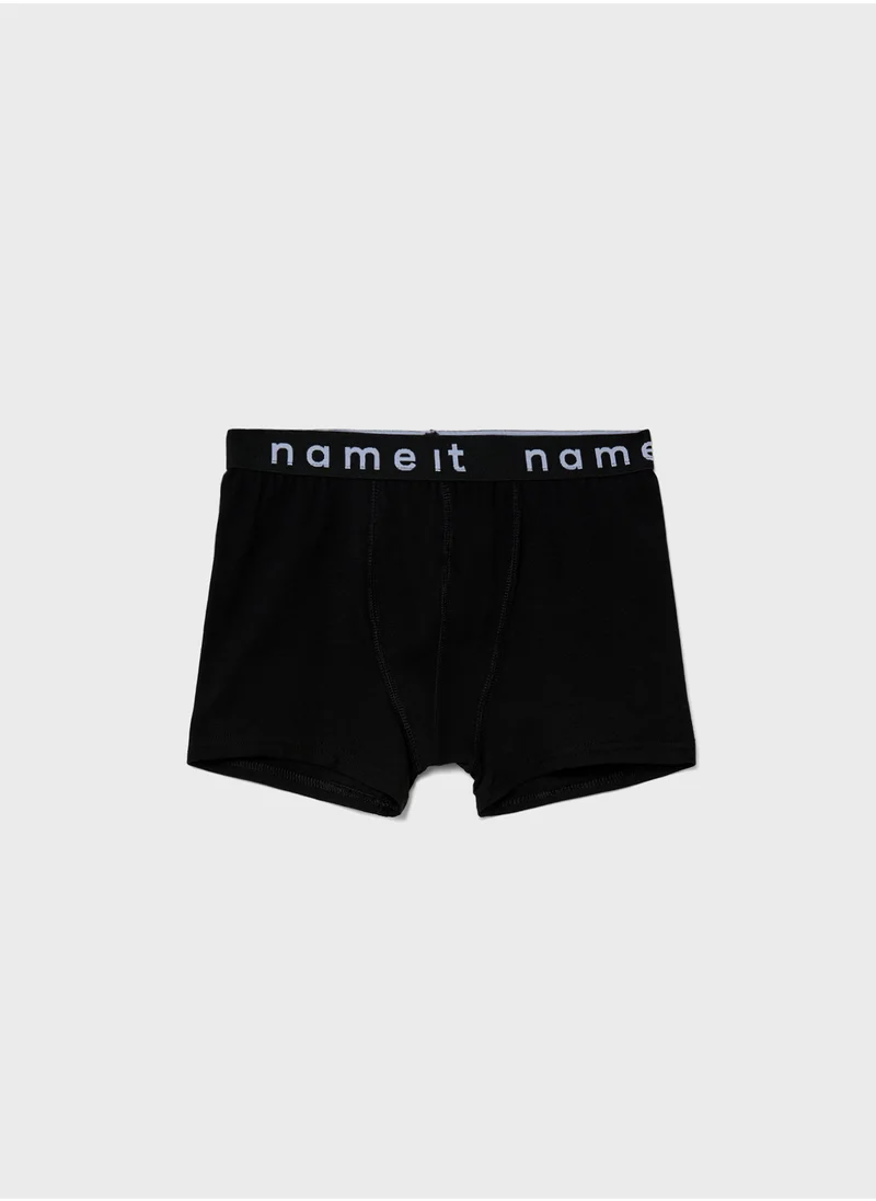 نيم ات Kids 3 Pack Logo Band Briefs