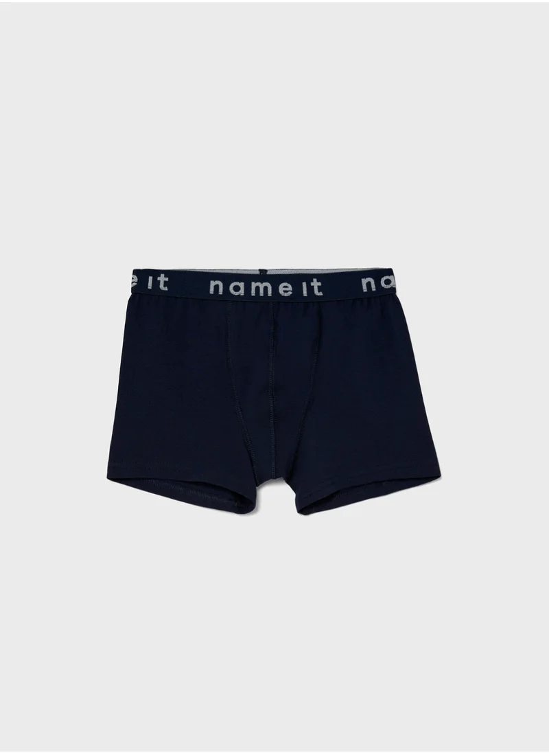 نيم ات Kids 3 Pack Logo Band Briefs