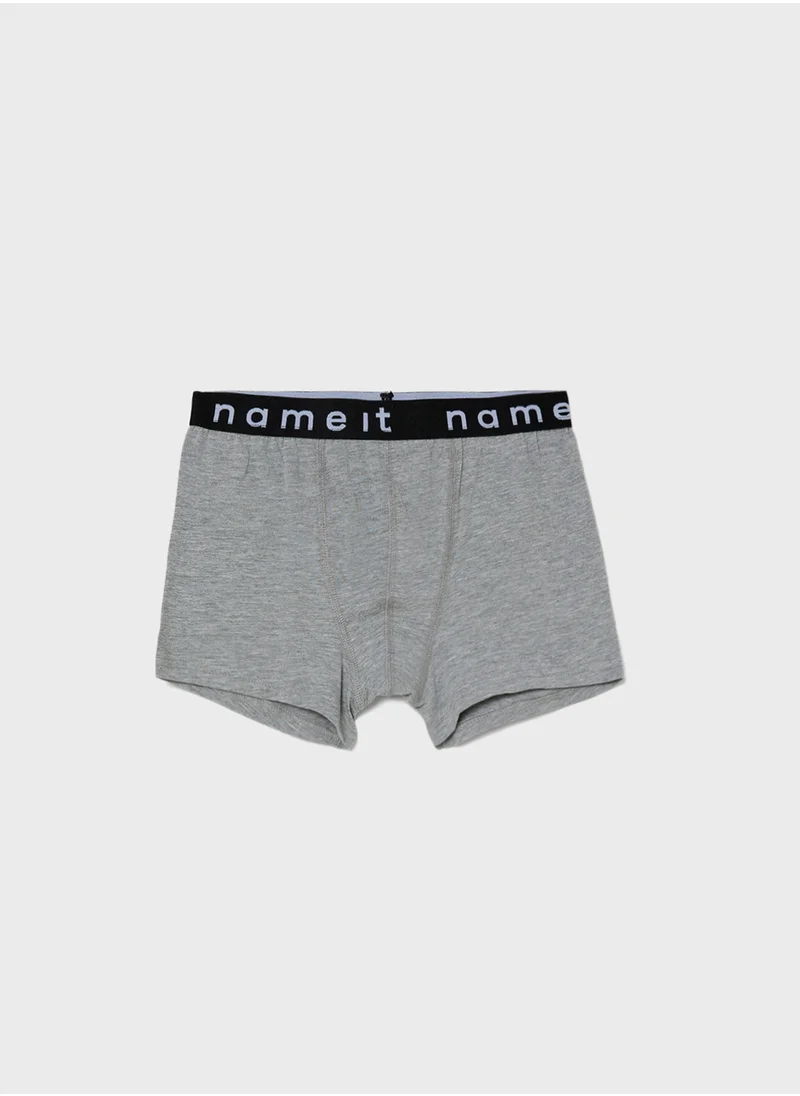 نيم ات Kids 3 Pack Logo Band Briefs