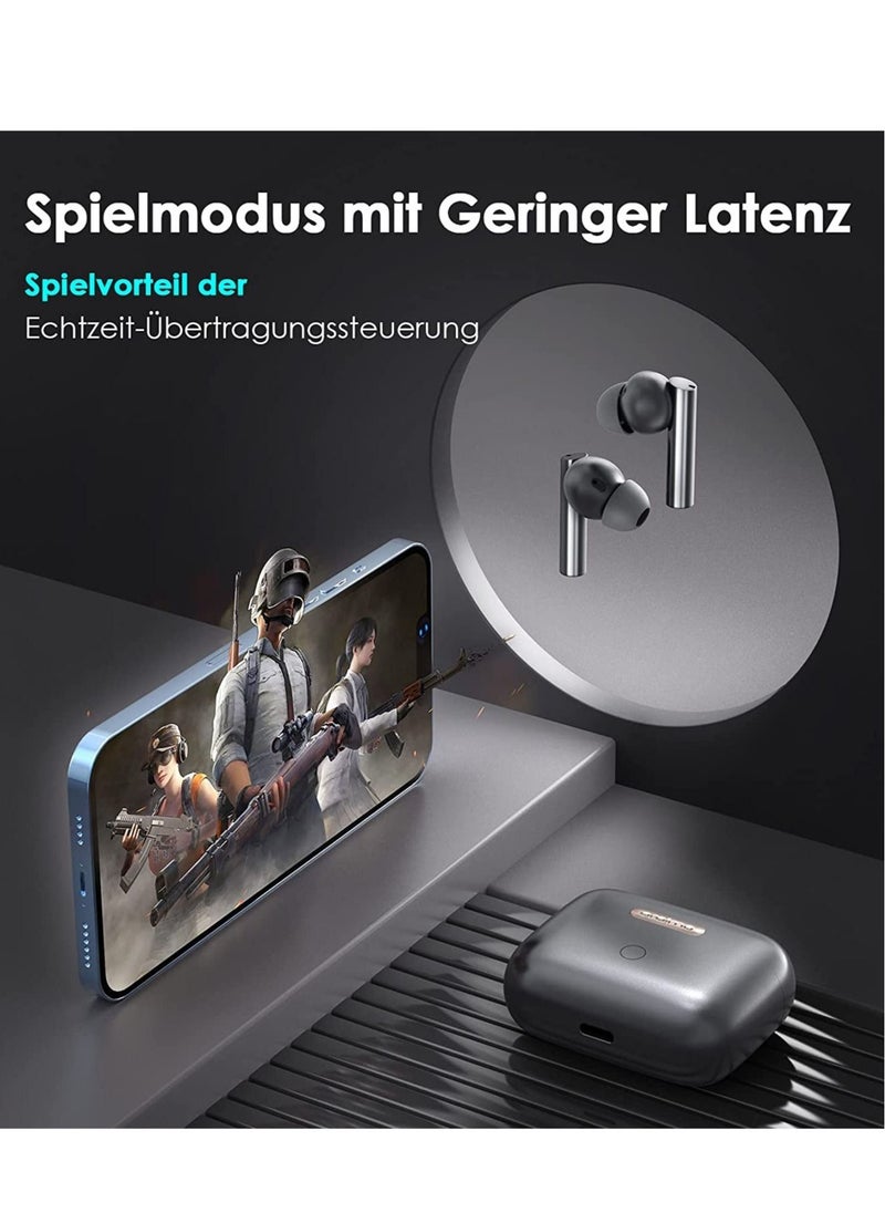ANC Oraimo Hybrid Active Noise Cancelling Wireless Earbuds, Bluetooth 5.2 Earbuds  - Image 4