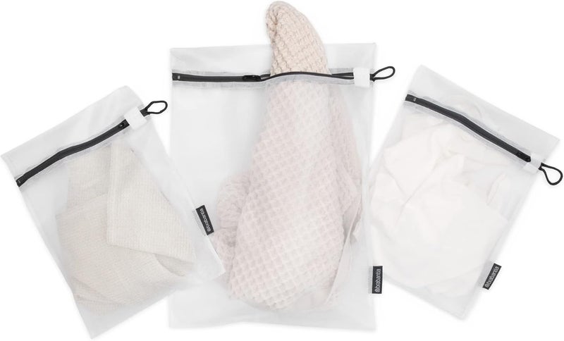 brabantia برابانتيا ميش زيپ آب لاندرى باجز فور واشينج ماشين ديلكاتس, 3 باك, وايت - Image 4