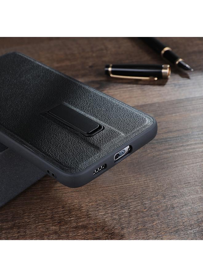 erorex Case For Samsung Galaxy S23+ 5G PU Cover Metal Holder Phone Case - Image 5