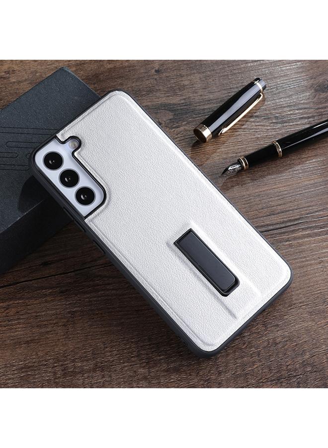 erorex Case For Samsung Galaxy S23+ 5G PU Cover Metal Holder Phone Case - Image 1